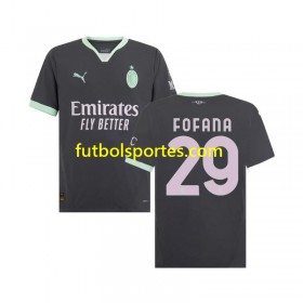 Camiseta AC Milan Fofana 29 Tercera Equipación 2024/2025